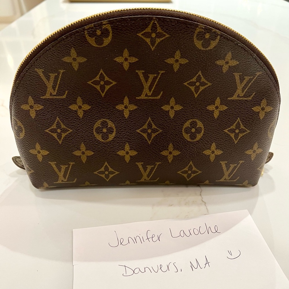 Louis Vuitton Monogram Demi Ronde GM Cosmetic Pouch